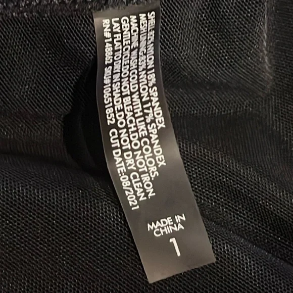 torrid Asymmetrical Skirt Dress Swimsuit 1X NEW - Picture 5 of 5